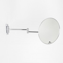 Koh-i-noor Graffi 1 specchio tondo 80 cm con cornice incisa in cristallo 5  mm