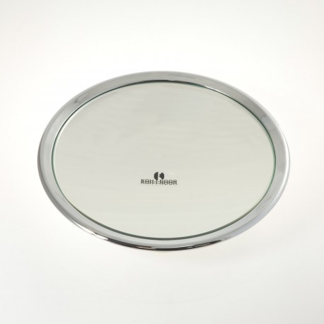 Specchio ingranditore con 3 ventose. Ingrandimento x3 Ø23cm.Colore