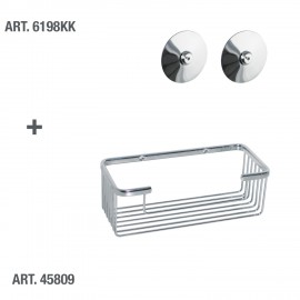 CESTINO CONTENITORE PER DOCCIA RETTANGOLARE 233X103X80H